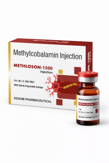 Methloson-1500 Methylcobalamin Injection 1500mcg | Vitamin B12 Nerve Support Injection